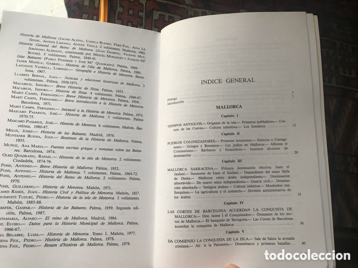 Libros de segunda mano: Historia de las Baleares. Gaspar Savater - Foto 5