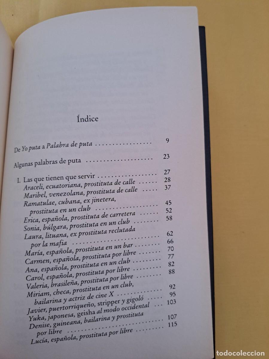 Libros de segunda mano: PACO GISBERT - PALABRA DE PUTA: EL LIBRO DE LA PELICULA YO PUTA - EDICIONES B 2004 - Foto 3