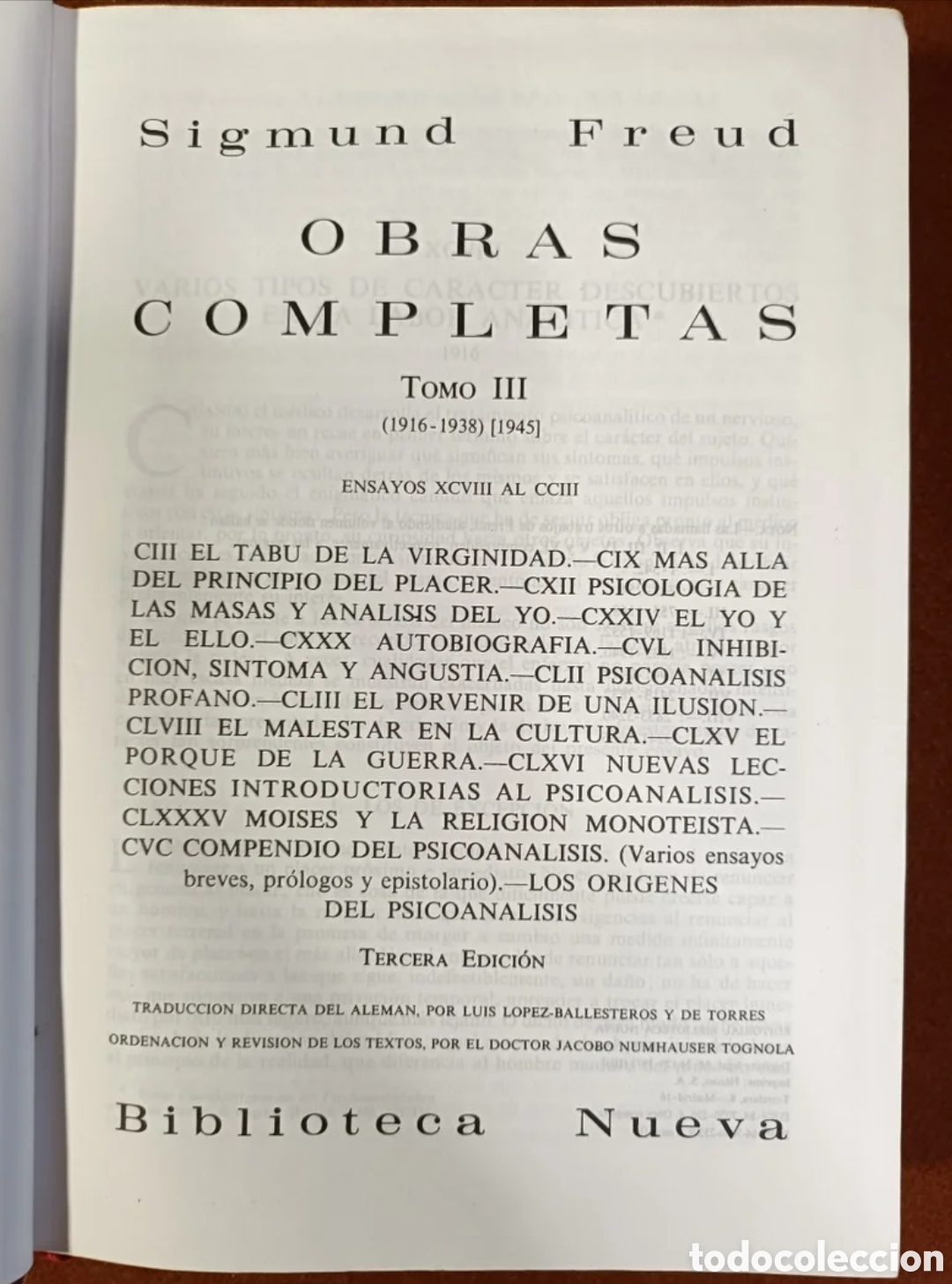 Libros de segunda mano: Obras Completas de Sigmund Freud - Foto 7