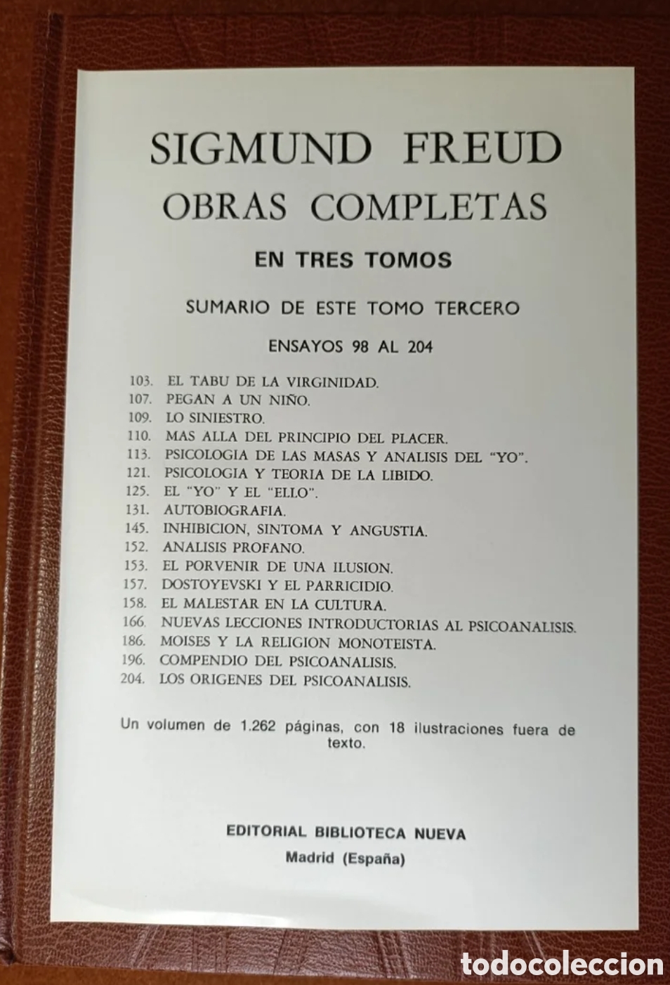 Libros de segunda mano: Obras Completas de Sigmund Freud - Foto 8