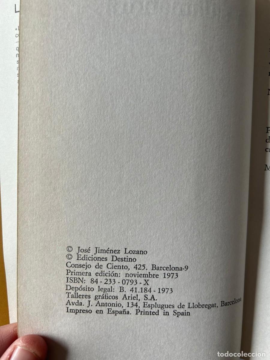 Libros de segunda mano: LA SALAMANDRA. JOSE JIMENEZ LOZANO - Foto 5