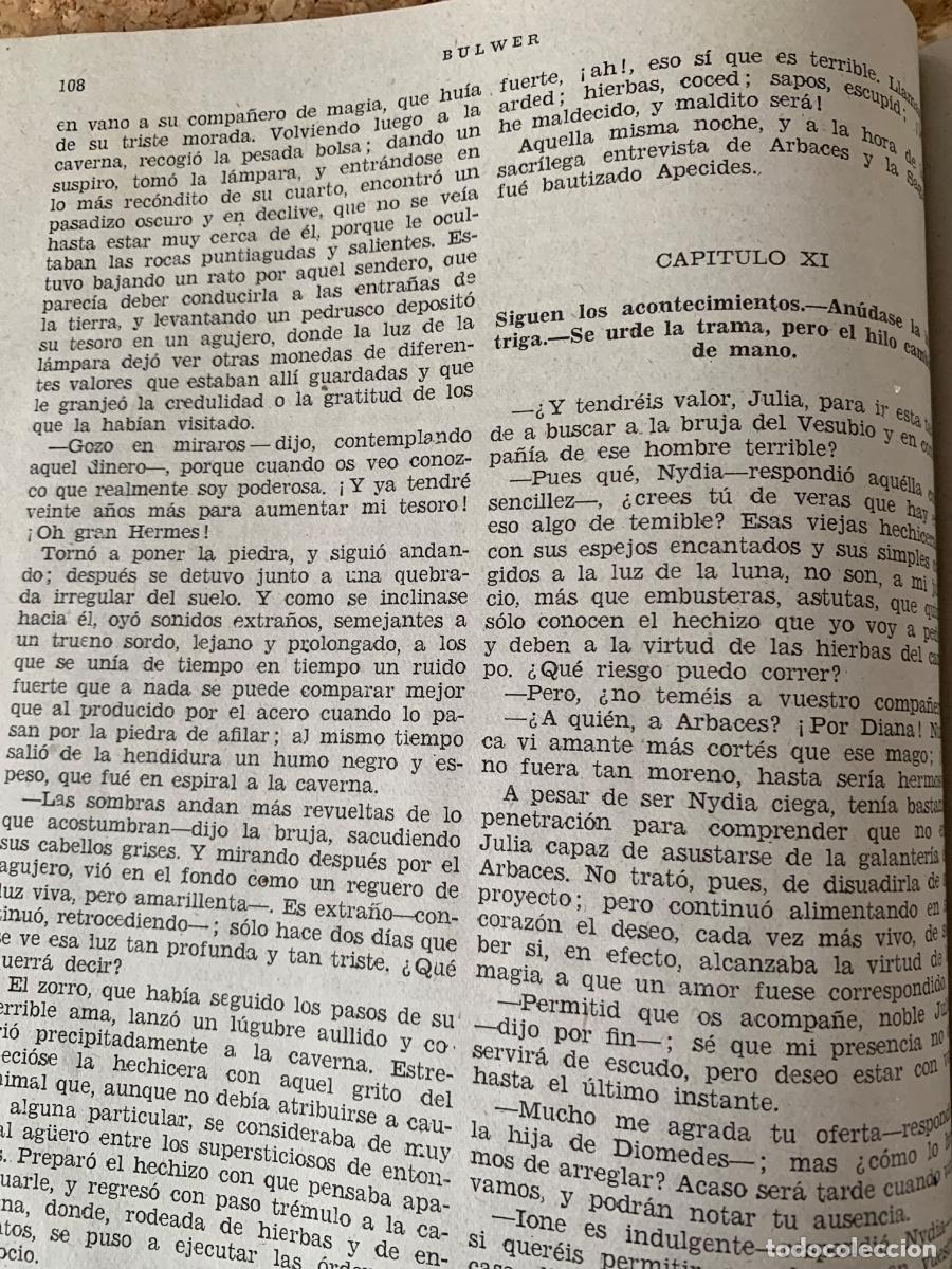 Libros de segunda mano: Los &uacute;ltimos d&iacute;as de Pompeya (Bols 42) - Foto 3