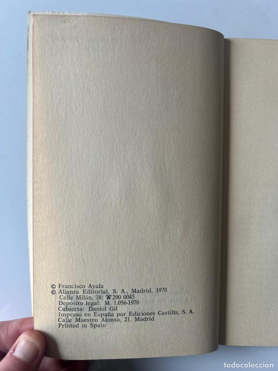 Libros de segunda mano: EL FONSO DEL VASO. FRANCISCO AYALA - Foto 3