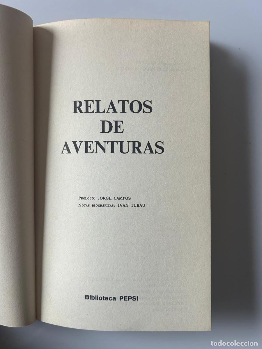 Libros de segunda mano: RELATOS DE AVENTURAS. - Foto 3