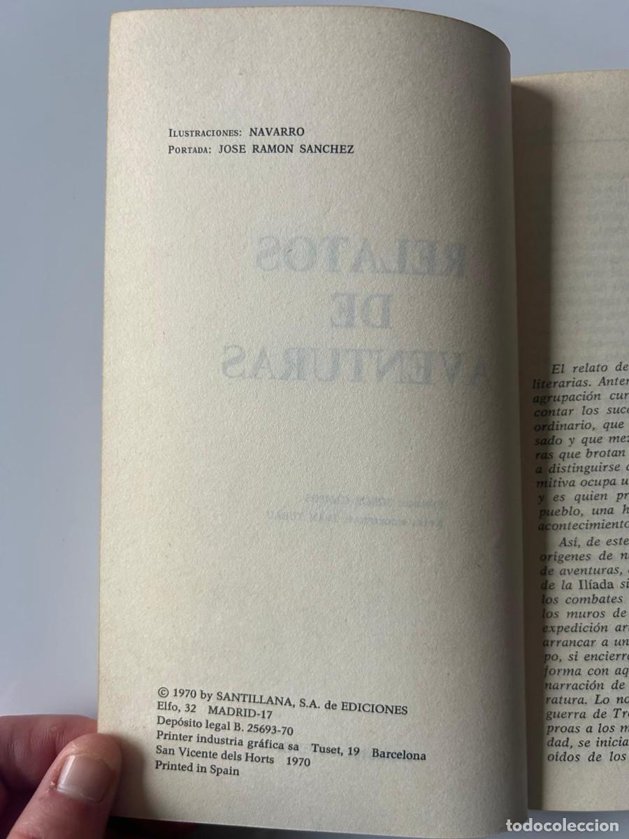 Libros de segunda mano: RELATOS DE AVENTURAS. - Foto 4