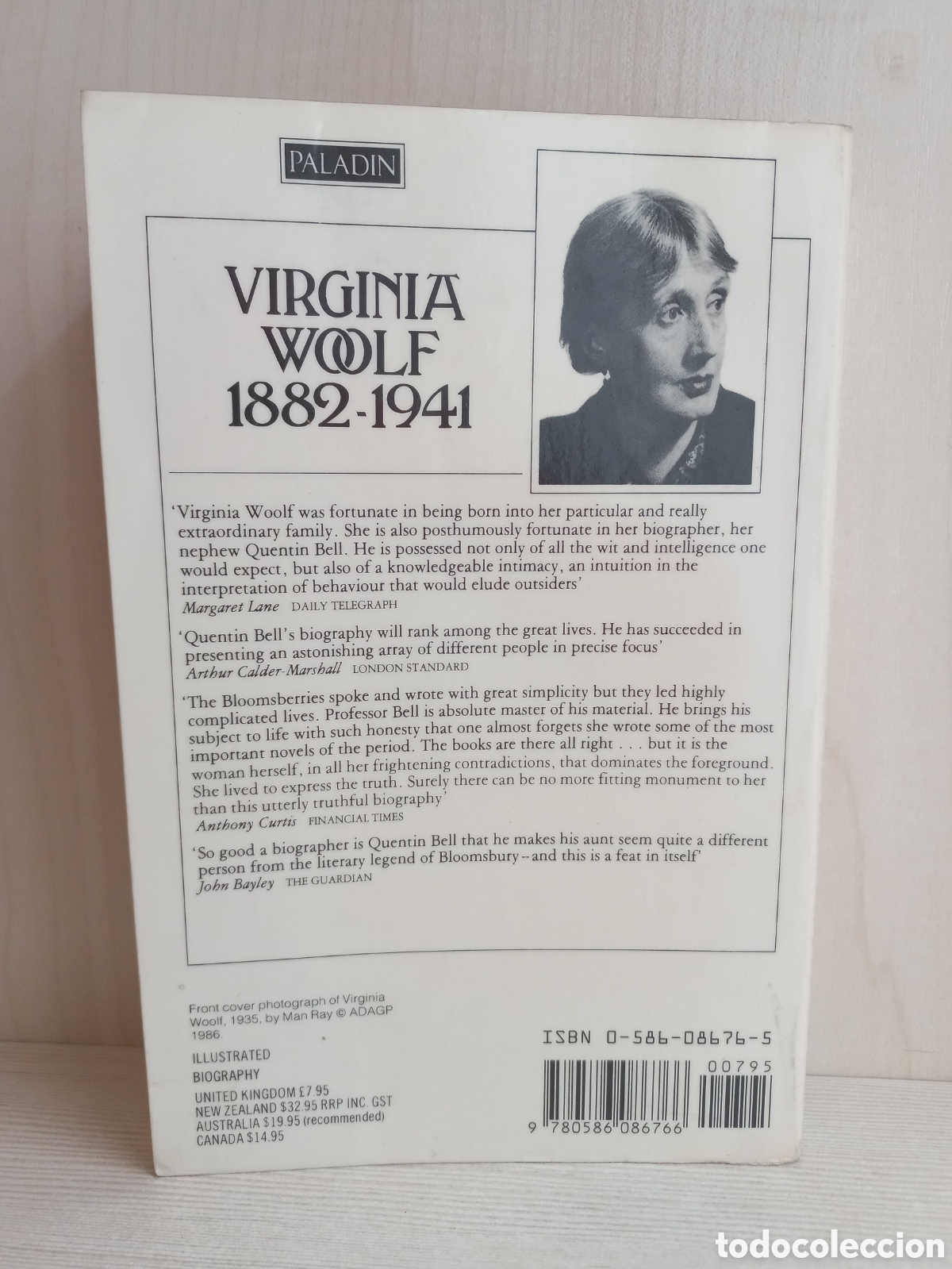 Libros de segunda mano: Virginia Woolf. Quentin Bell. Grafton Books, 1987. - Foto 3