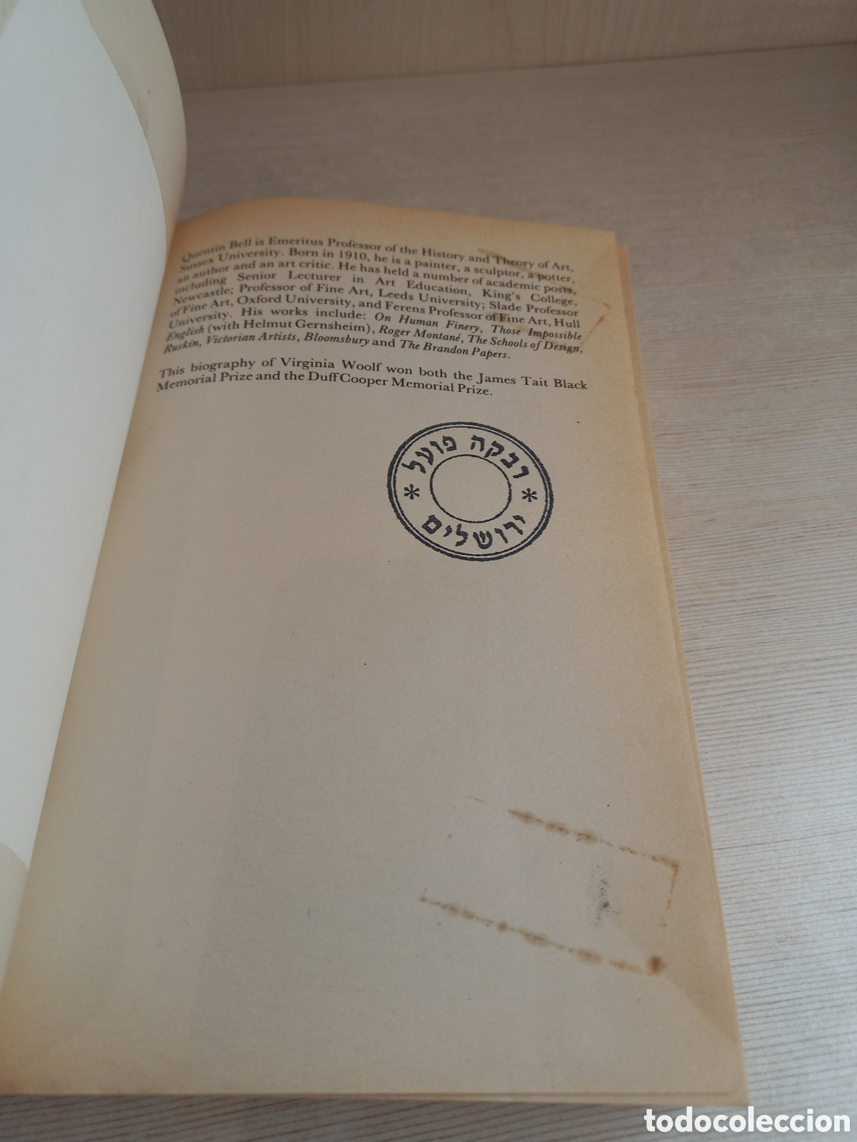 Libros de segunda mano: Virginia Woolf. Quentin Bell. Grafton Books, 1987. - Foto 5
