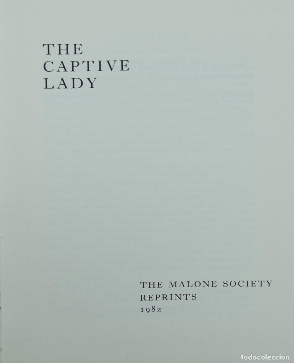 Libros de segunda mano: THE CAPTIVE LADY - An&oacute;nimo - Foto 1