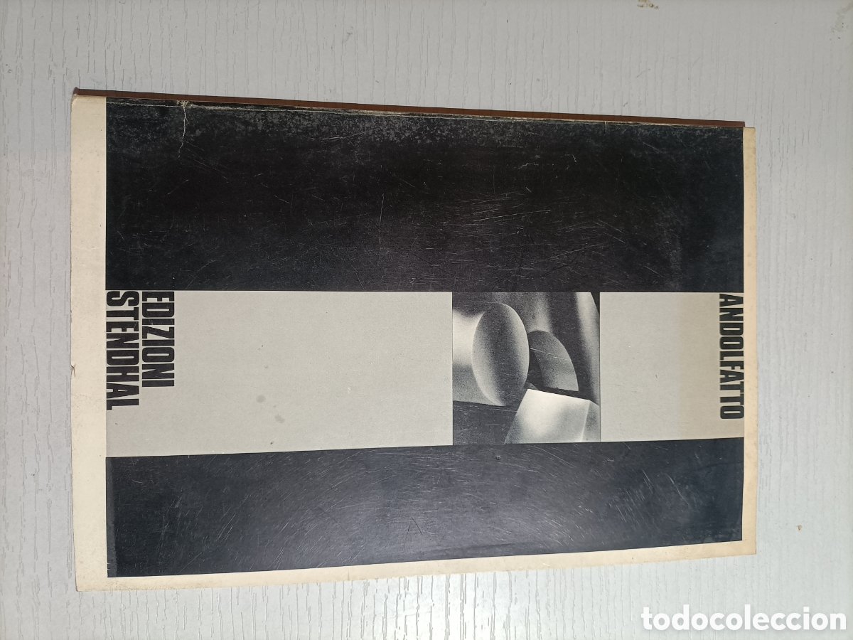 Libros de segunda mano: Andolfatto. Paolo Fossati .Texto italiano.escultura