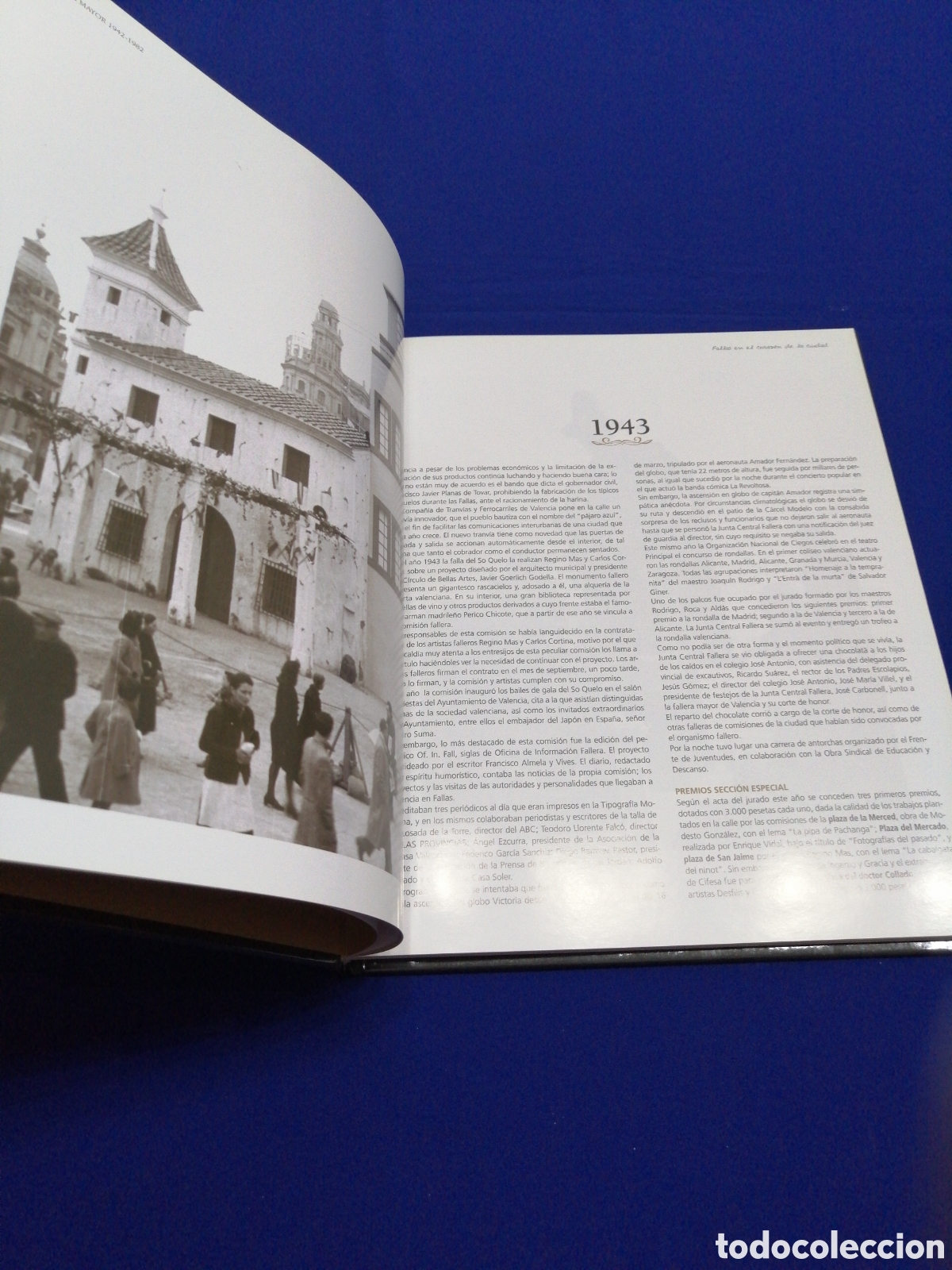Libros de segunda mano: PLAZA MAYOR 1942-1982 - FALLAS EN EL CORAZ&Oacute;N DE VALENCIA - JUNTA CENTRAL FALLERA 2008 - Foto 3
