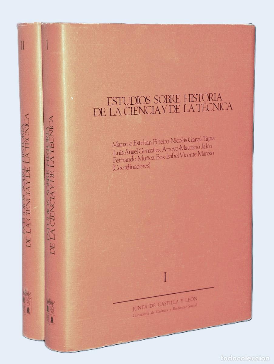 Libros de segunda mano: Estudios sobre Historia de la Ciencia y de la T&eacute;cnica.(2 tomos) - Foto 1