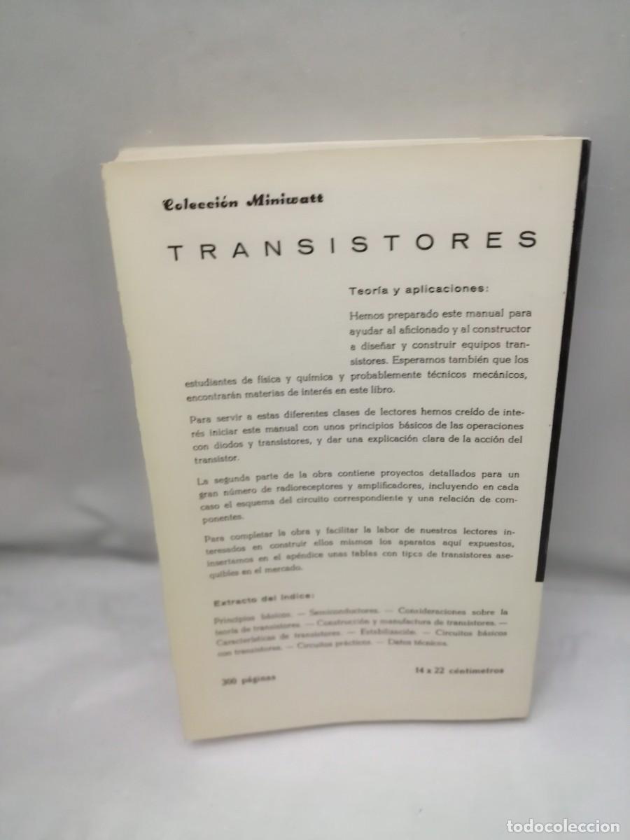 Libros de segunda mano: T&eacute;cnica y Aplicaciones de los Transistores - Foto 2