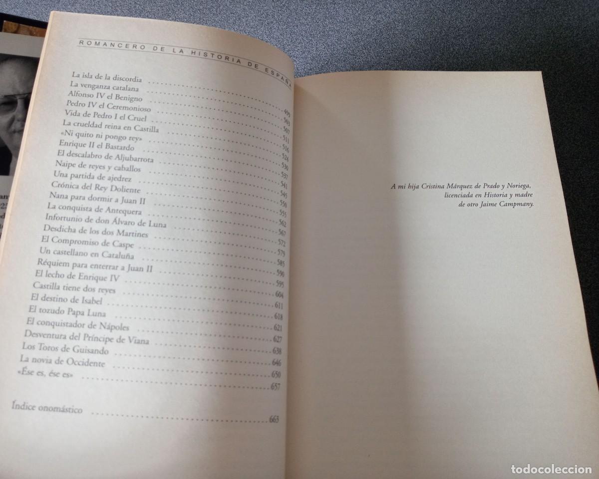 Libros de segunda mano: Romancero De La Historia De Espa&ntilde;a Jaime Campmany - Foto 7