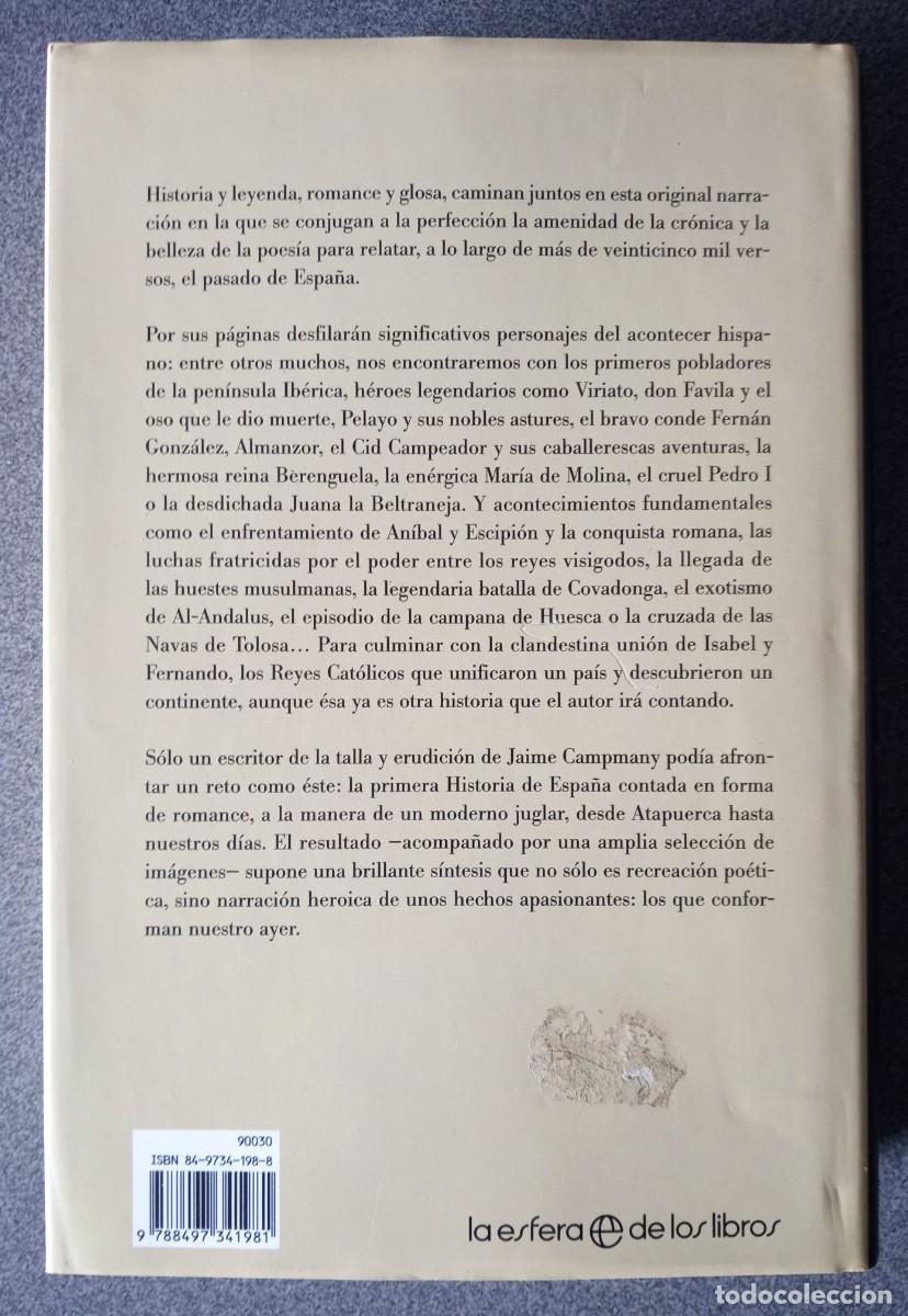 Libros de segunda mano: Romancero De La Historia De Espa&ntilde;a Jaime Campmany - Foto 13