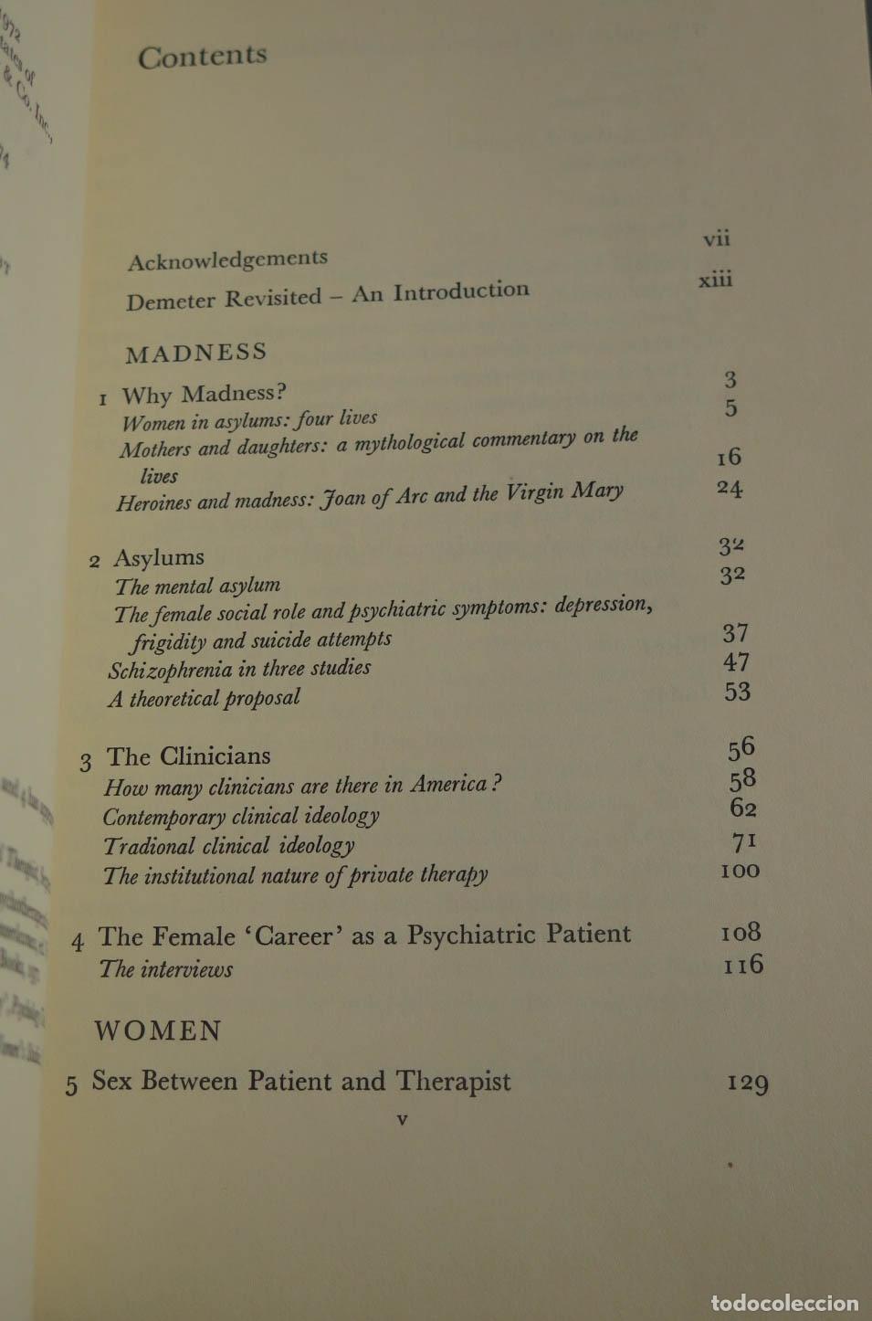 Libros de segunda mano: Women and Madness Chesler, - Foto 2
