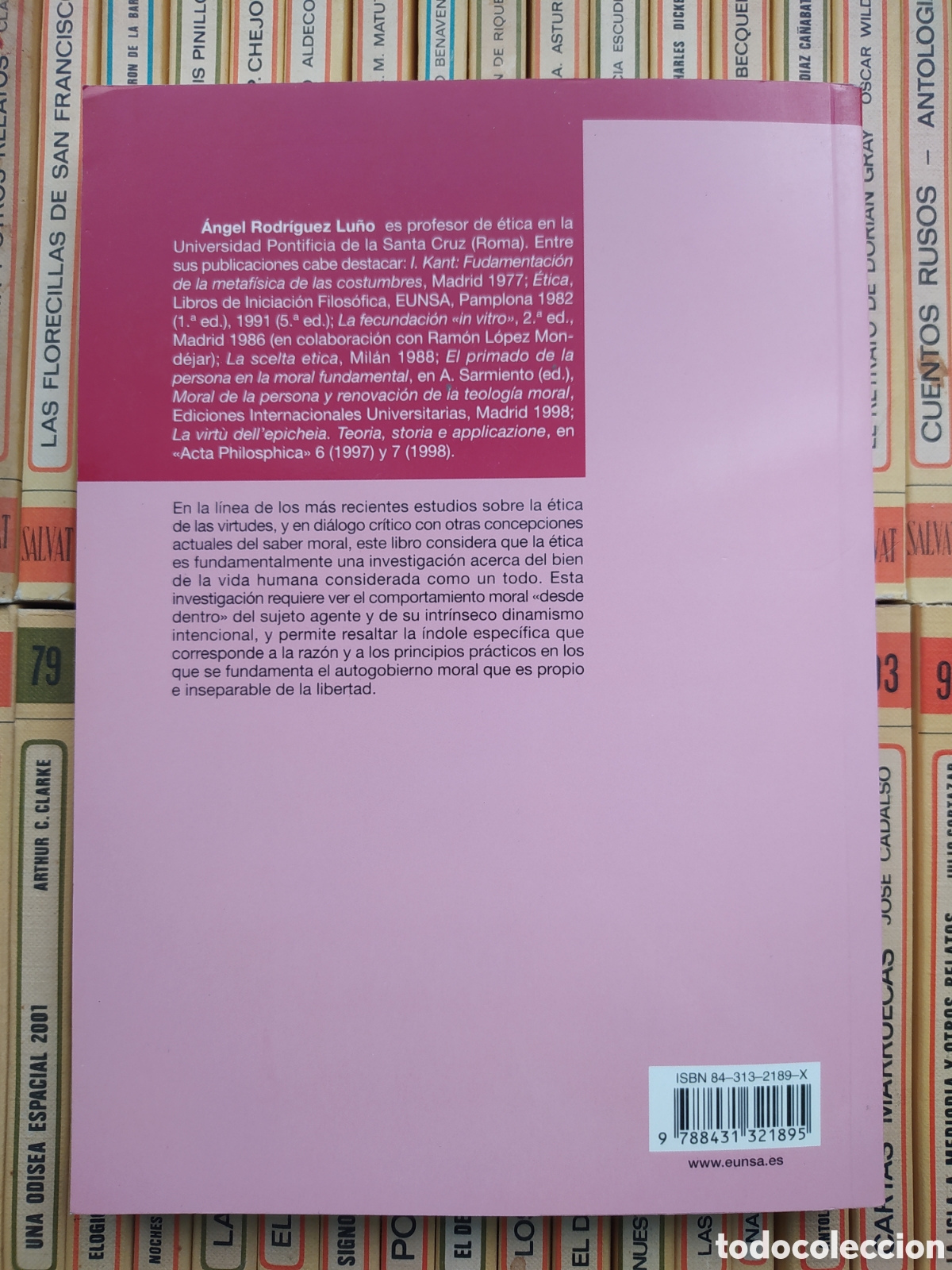 Libros de segunda mano: &Eacute;tica general, &Aacute;ngel Rodr&iacute;guez Lu&ntilde;o, - Foto 2