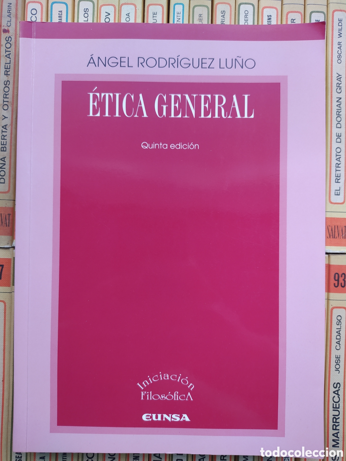 Libros de segunda mano: &Eacute;tica general, &Aacute;ngel Rodr&iacute;guez Lu&ntilde;o, - Foto 1