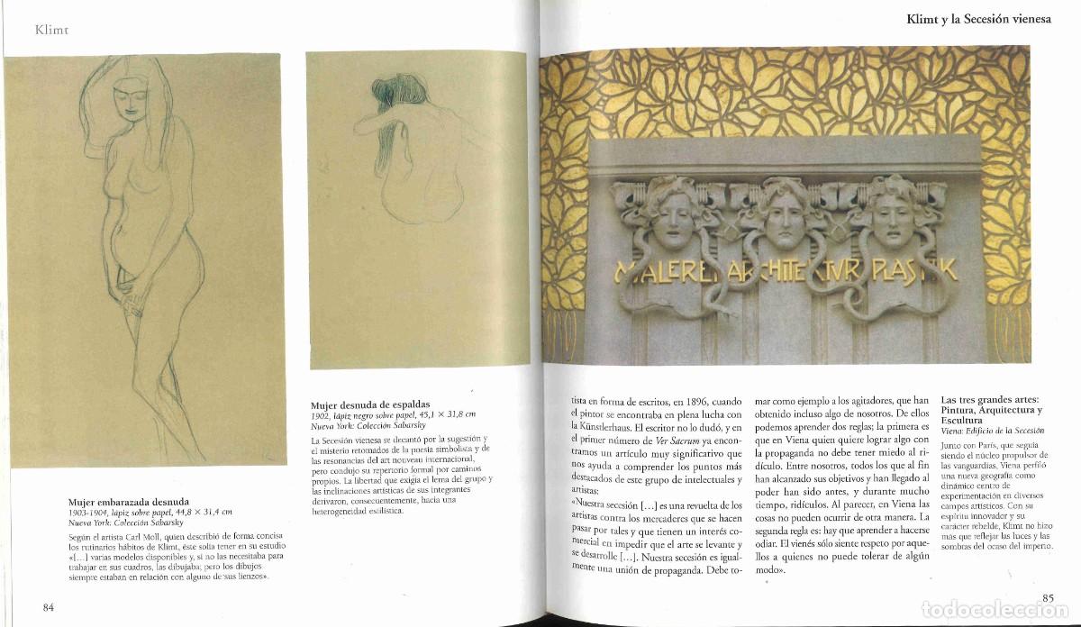Libros de segunda mano: Enciclopedia del arte. KLIMT. Tikal - Foto 2