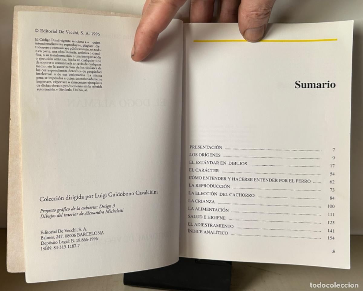 Libros de segunda mano: EL DOGO ALEM&Aacute;N. Marina Salmoiraghi - Foto 4
