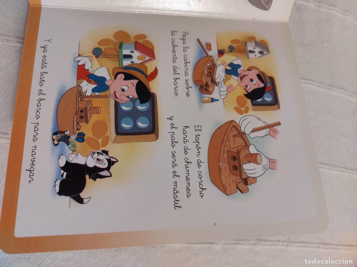 Libros de segunda mano: LIBRO APRENDO CON DISNEY LAS MANUALIDADES - Foto 3