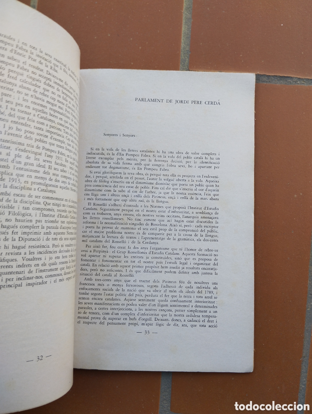 Libros de segunda mano: RECORD DE POMPEU FABRA PERPINY&Agrave; 1963 - Foto 5