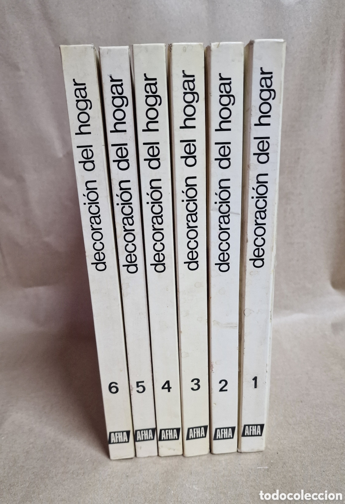 Libros de segunda mano: Decoraci&oacute;n del hogar Afha -- Ceac 1969 -- 6 Tomos - Foto 1