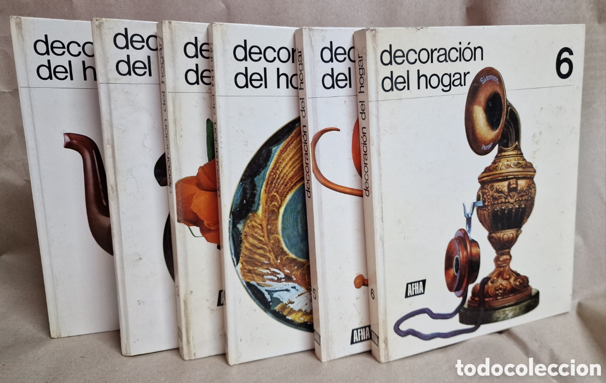 Libros de segunda mano: Decoraci&oacute;n del hogar Afha -- Ceac 1969 -- 6 Tomos - Foto 5