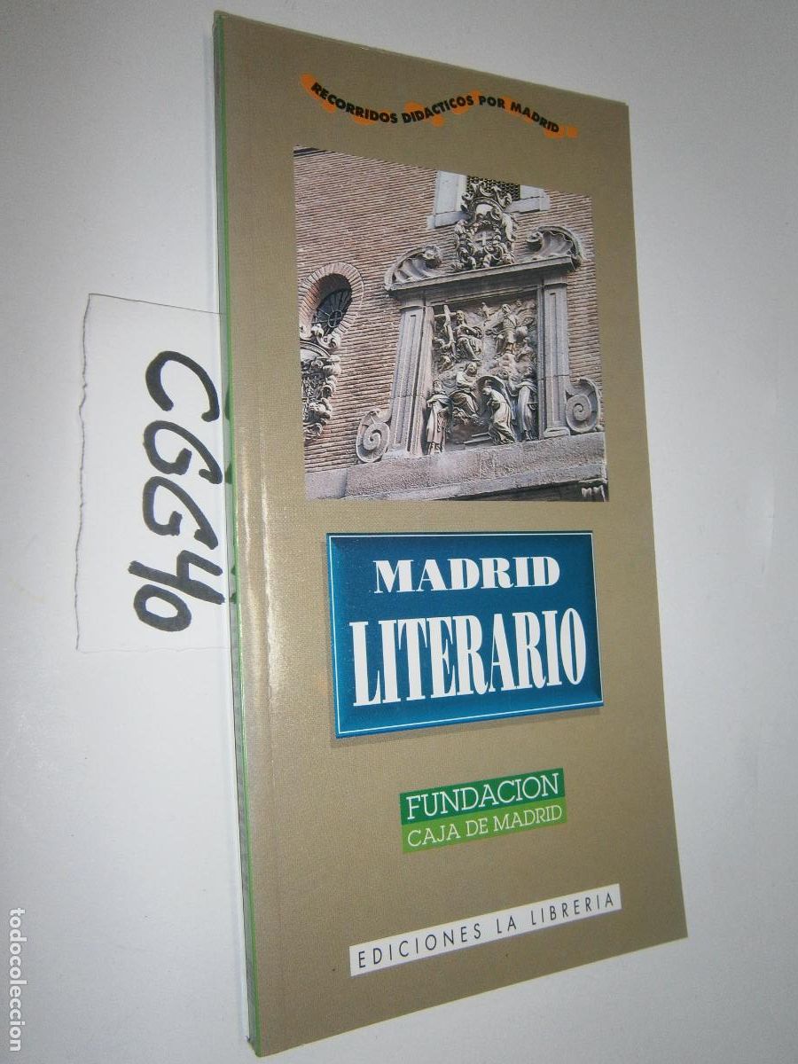 Libros de segunda mano: MADRID LITERARIO --- - Foto 1
