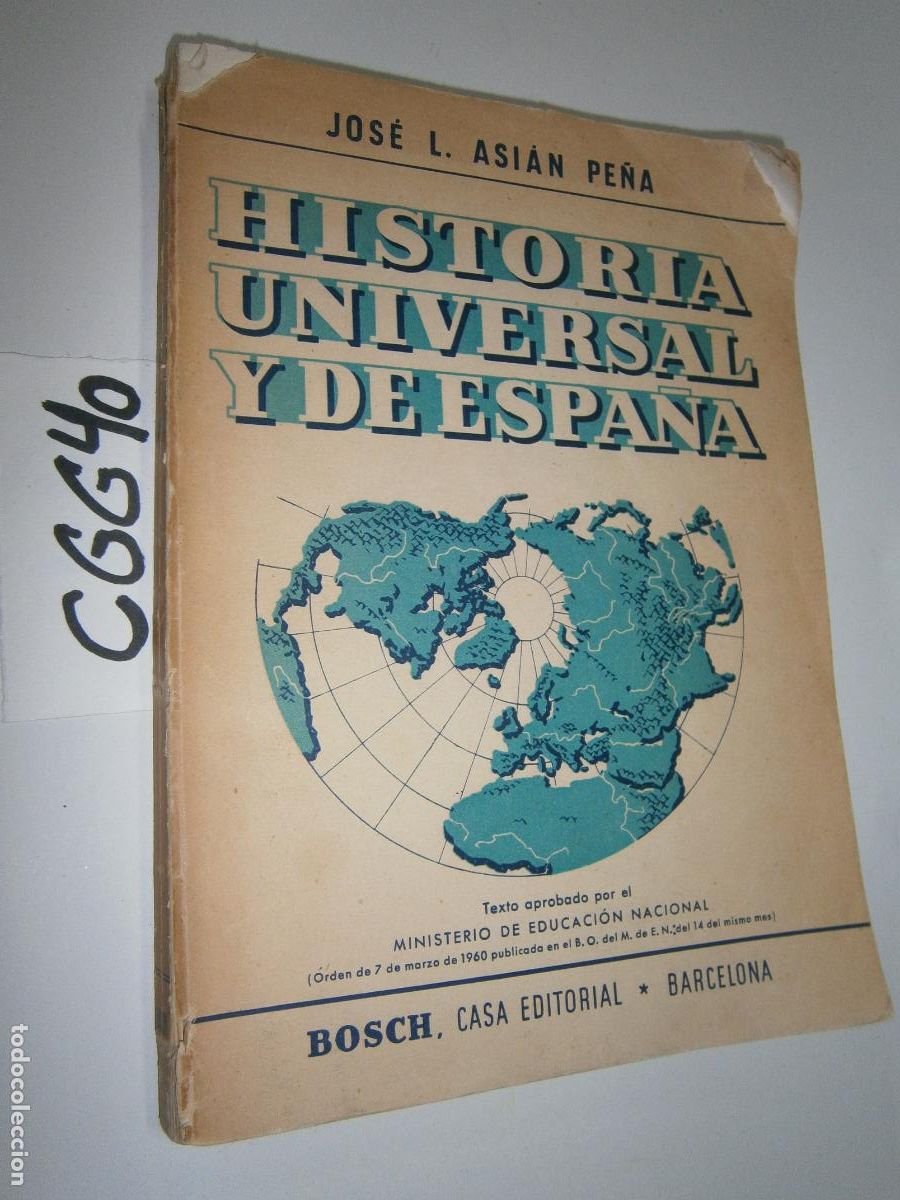 Libros de segunda mano: ANTIGUO LIBRO DE TEXTO - HISTORIA UNIVERSAL Y DE ESPA&Ntilde;A - Foto 1