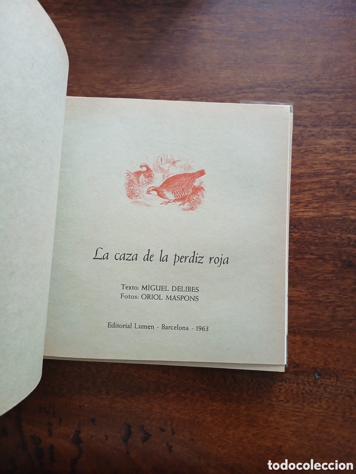 Libros de segunda mano: La caza de la perdiz roja, Miguel Delibes - Foto 5