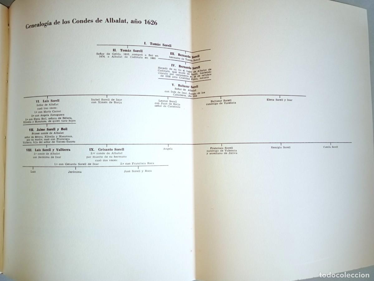 Libros de segunda mano: NOBILIARIO VALENCIANO DE ONOFRE ESQUERDO - Foto 3