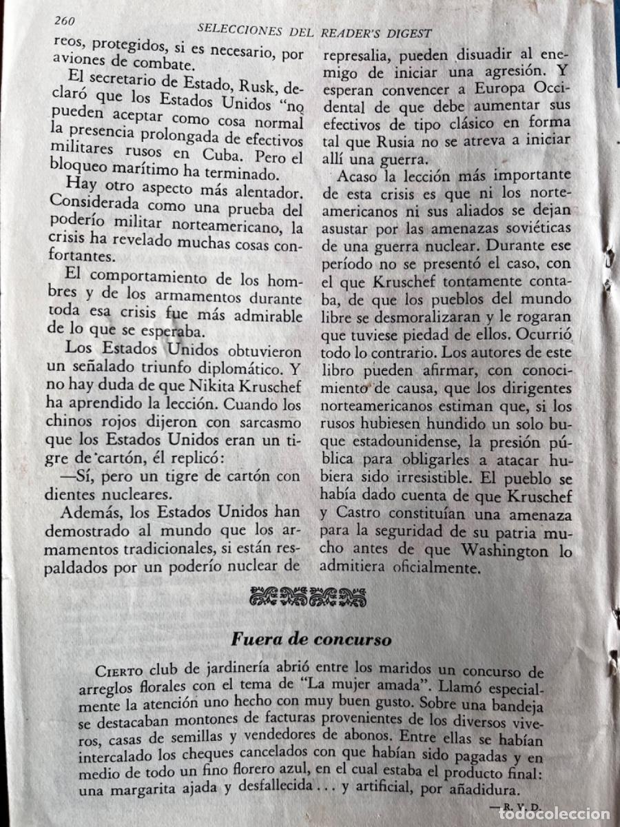 Libros de segunda mano: Selecciones del Reader&rsquo;s Digest Abril de 1963 - Foto 2