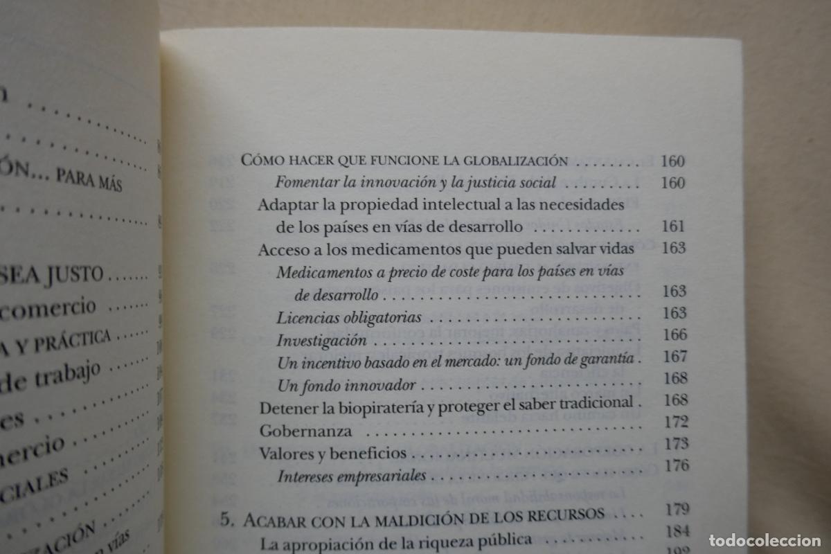 Libros de segunda mano: C&oacute;mo hacer que funcione la globalizaci&oacute;n. Joseph E. Stiglitz - Foto 13