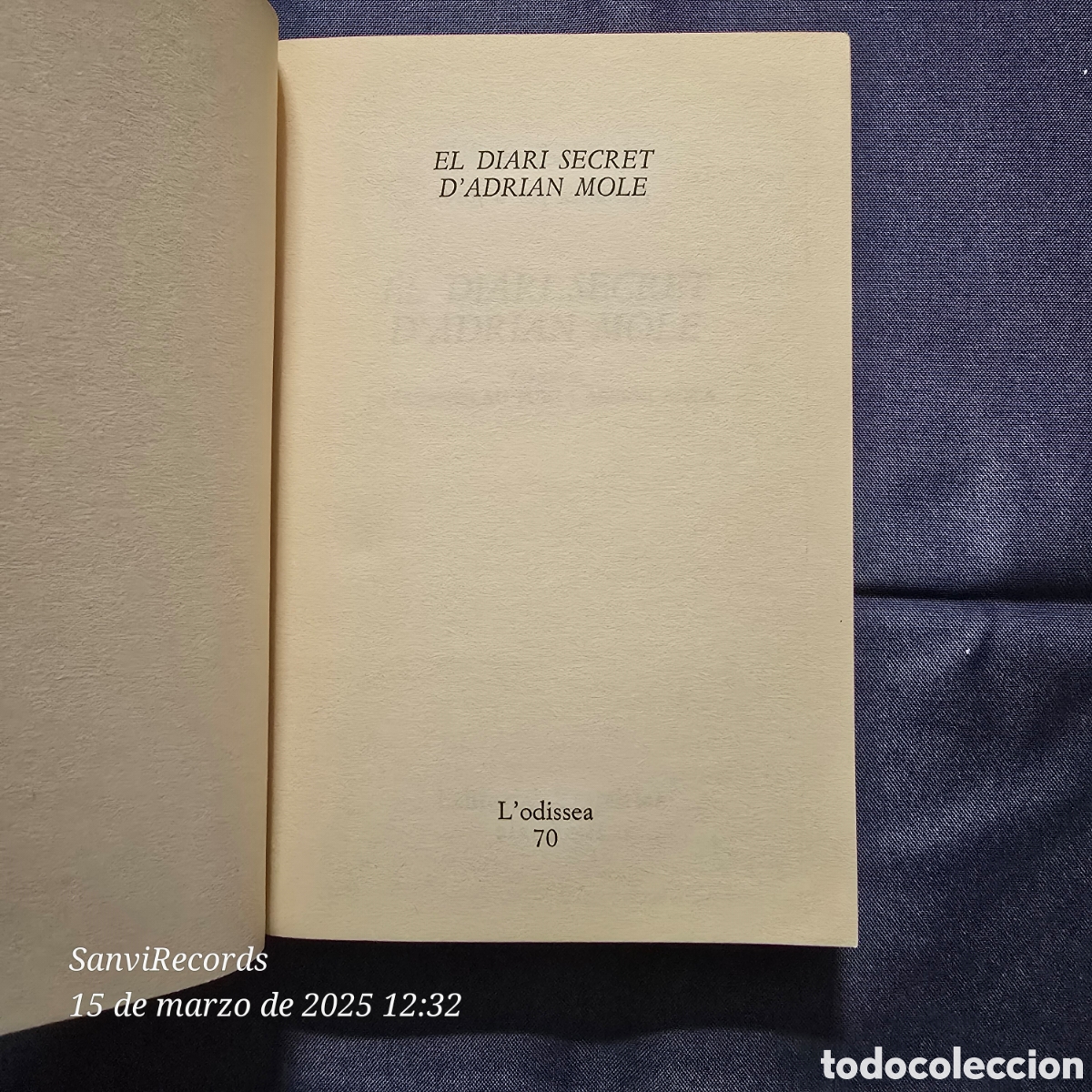 Libros de segunda mano: EL DIARI SECRET DADRIAN MOLE (SUE TOWNSEND) (EMP&Uacute;RIES) - Foto 2