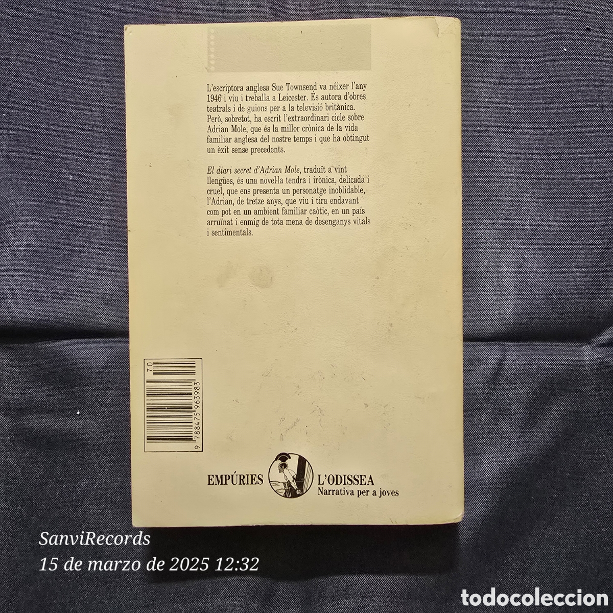 Libros de segunda mano: EL DIARI SECRET DADRIAN MOLE (SUE TOWNSEND) (EMP&Uacute;RIES) - Foto 4