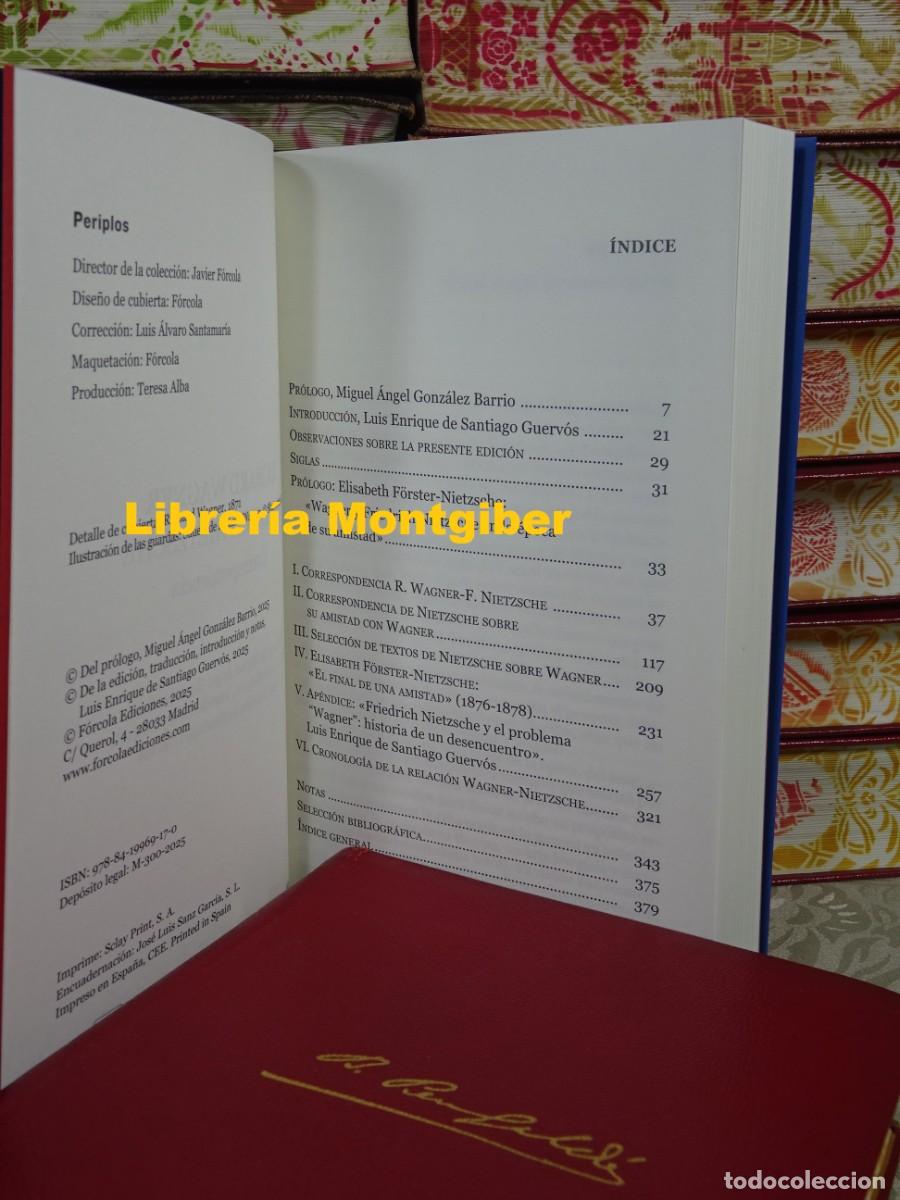 Libros de segunda mano: CORRESPONDENCIA . Autor : Wagner, Richard / Nietzsche, Friedrich - Foto 5