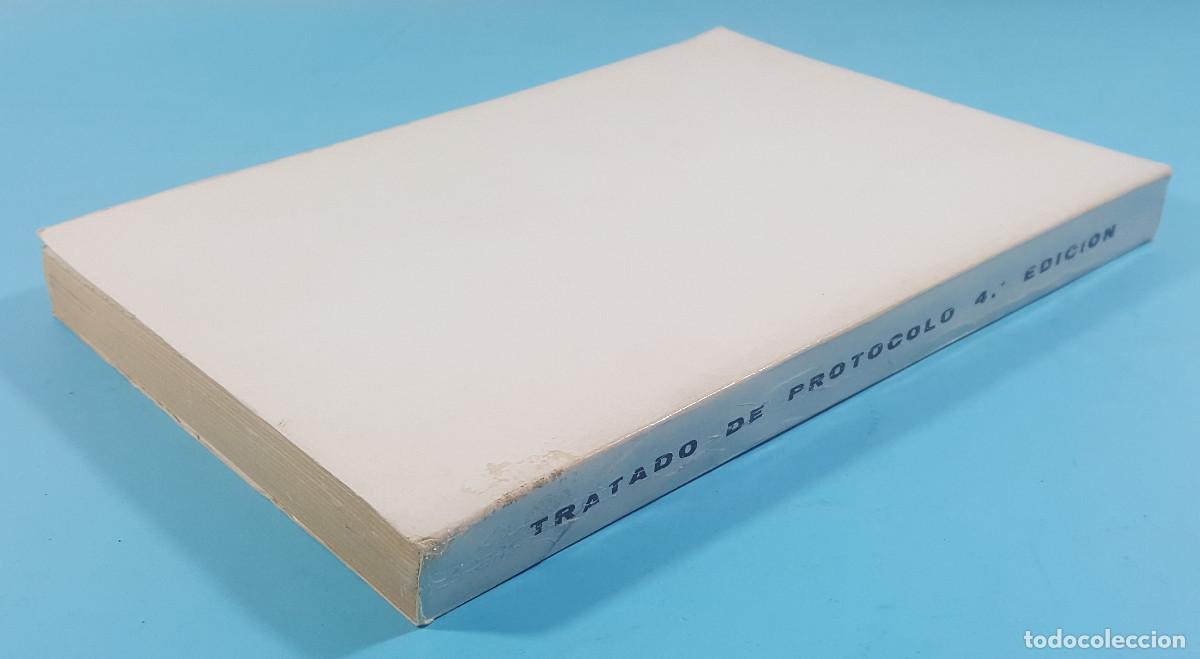Libros de segunda mano: TRATADO DE PROTOCOLO, JACINTO CANO DE LA VEGA, CUARTA EDICI&Oacute;N (AUMENTADA Y ACTUALIZADA) 1973 - Foto 5