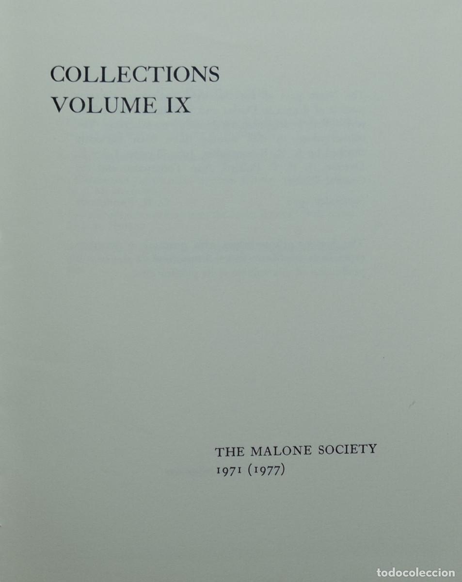 Libros de segunda mano: COLLECTIONS VOLUME IX - An&oacute;nimo - Foto 1