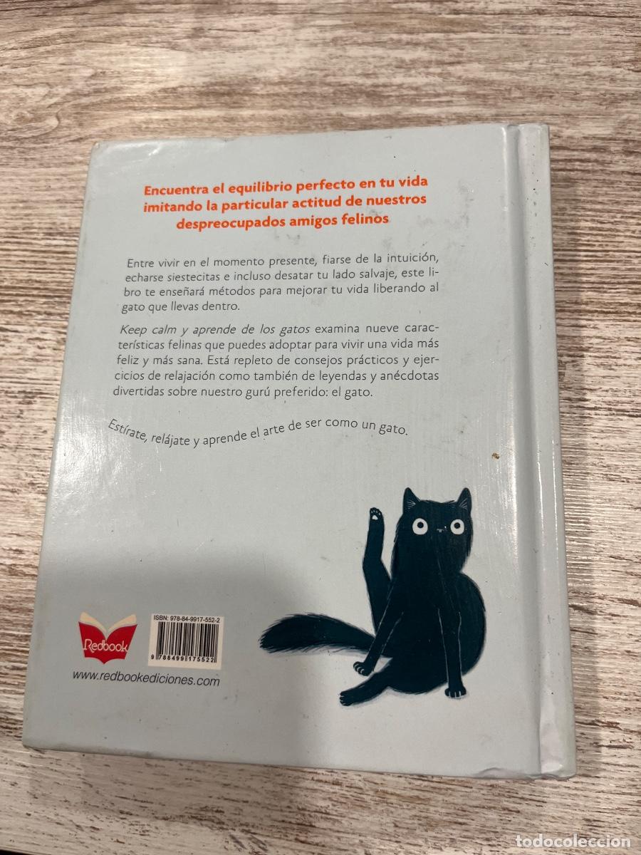Libros de segunda mano: Libro Keep Calm y aprende de los gatos | Alison Davies | 2019 - Foto 2