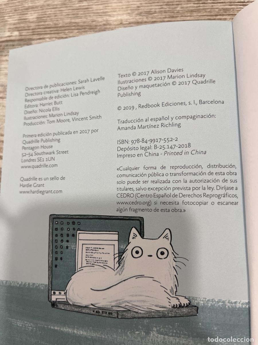Libros de segunda mano: Libro Keep Calm y aprende de los gatos | Alison Davies | 2019 - Foto 3