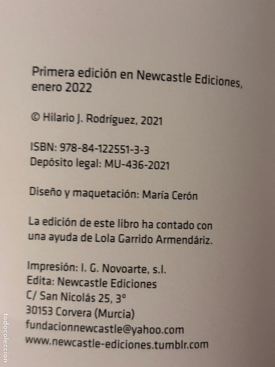 Libros de segunda mano: Las desapariciones. Hilario J. Rodr&iacute;guez - Foto 3