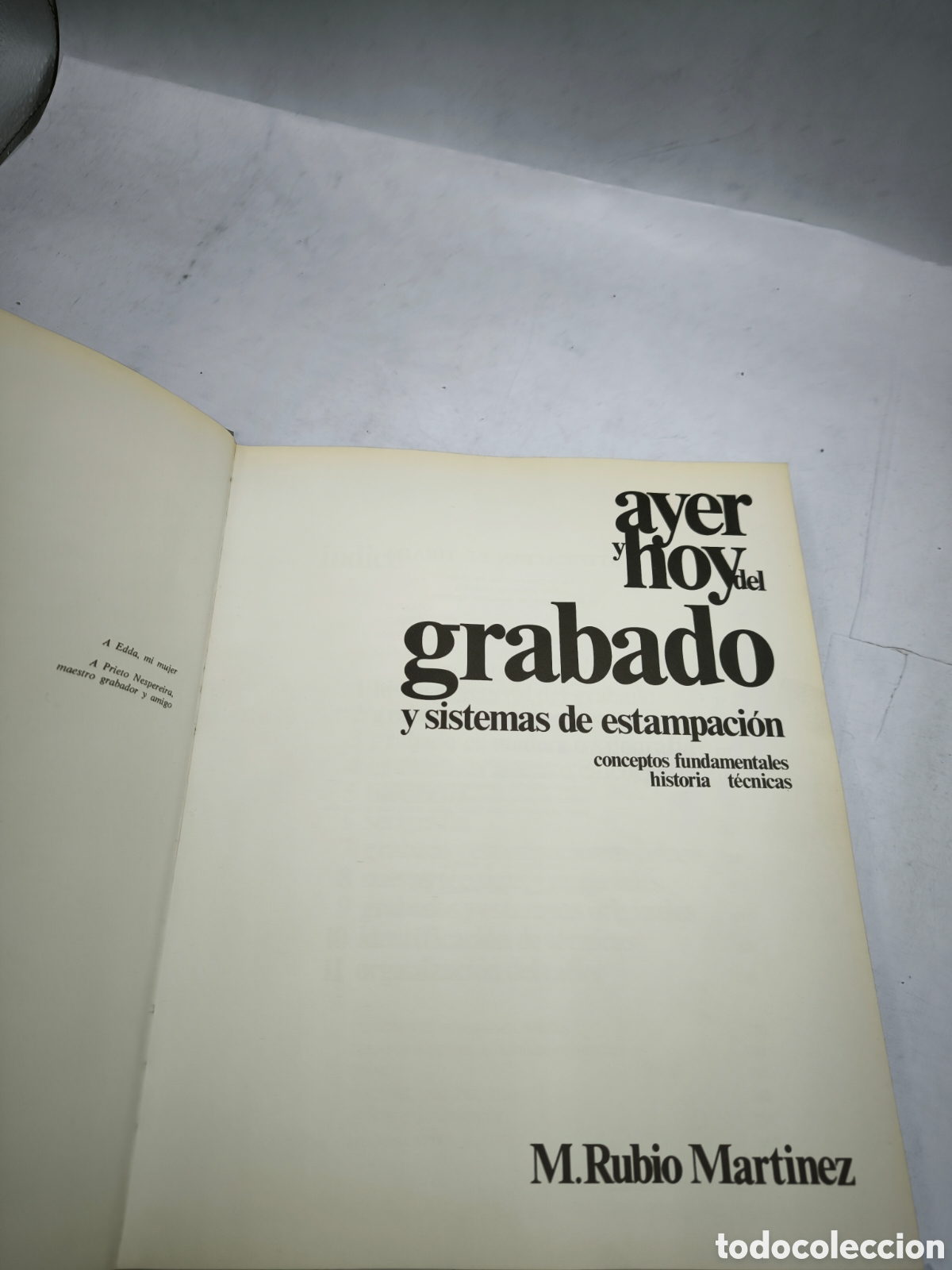 Libros de segunda mano: Ayer y hoy del grabado y sistemas de estampaci&oacute;n. M. Rubio - Foto 4