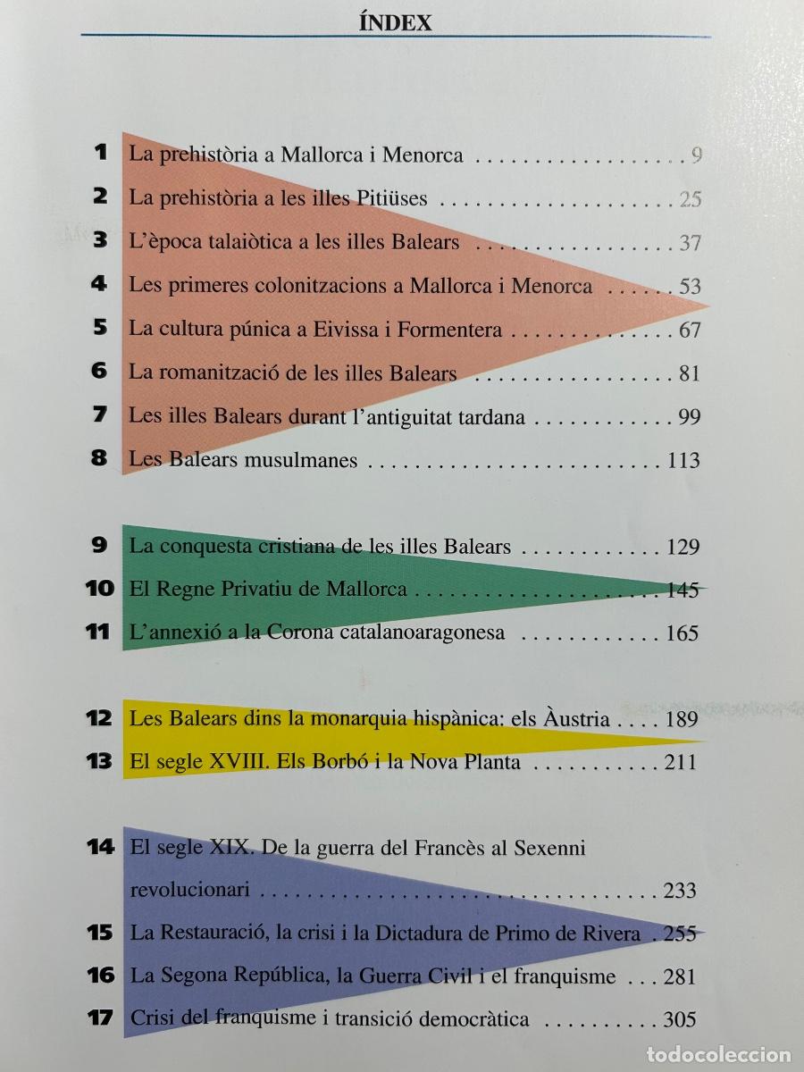 Libros de segunda mano: Hist&ograve;ria de les Illes Balears. Ed. Documenta Balear, Illes Balears, 2003 - Foto 3