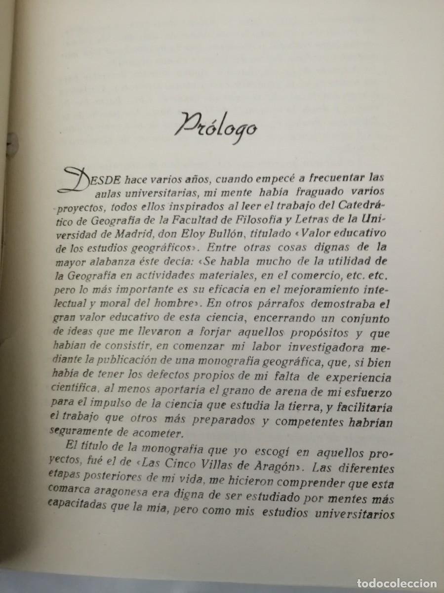 Libros de segunda mano: Las Cinco Villas de Arag&oacute;n (Primera edici&oacute;n 1944) - Foto 10