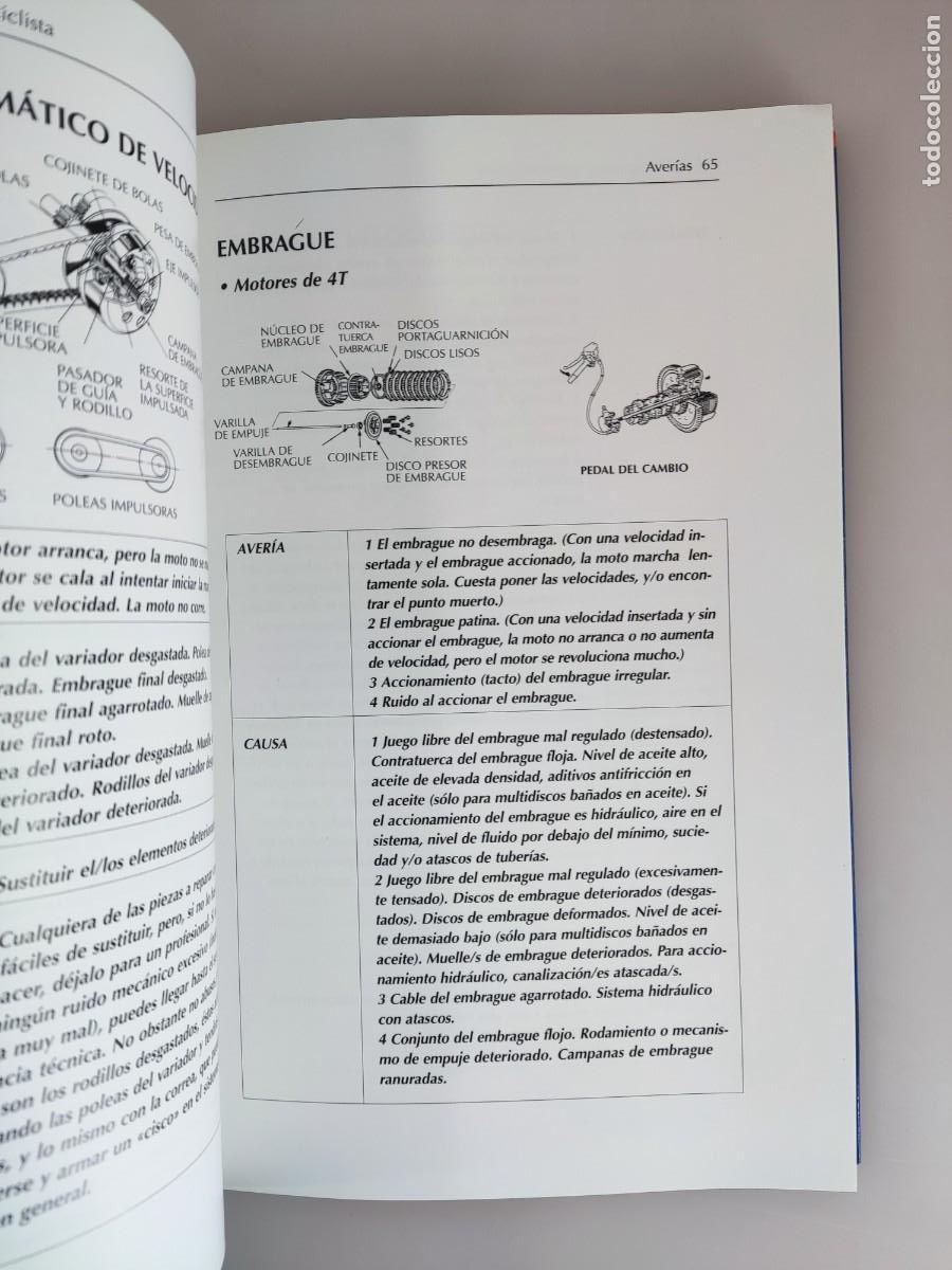 Libros de segunda mano: MANUAL PR&Aacute;CTICO DEL MOTOCICLISTA / DANI AMATRIAIN / 1997. PLANETA - Foto 3