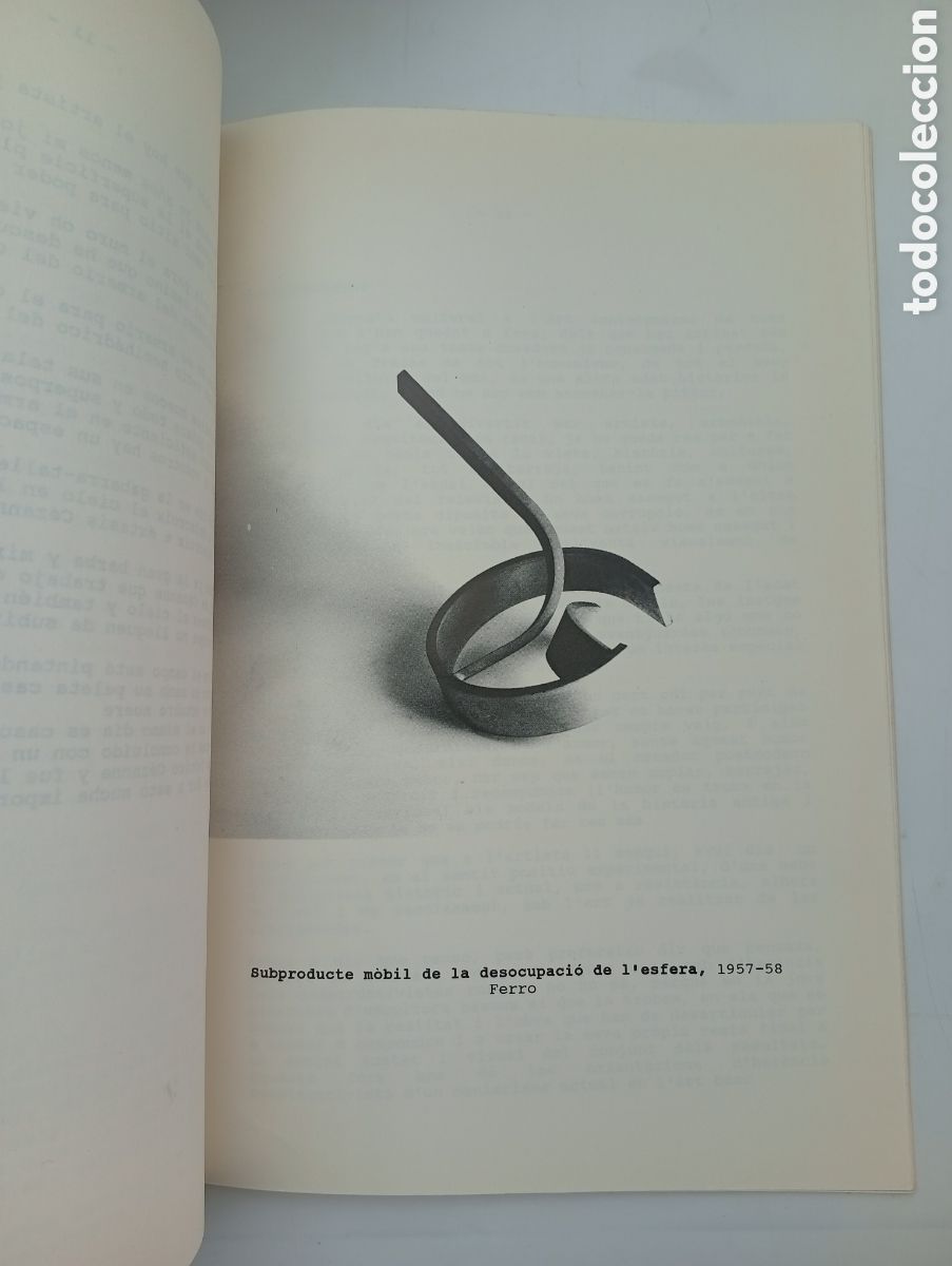 Libros de segunda mano: Dossier de prensa Oteiza Prop&ograve;sit experimental 1988 Caixa - Foto 4