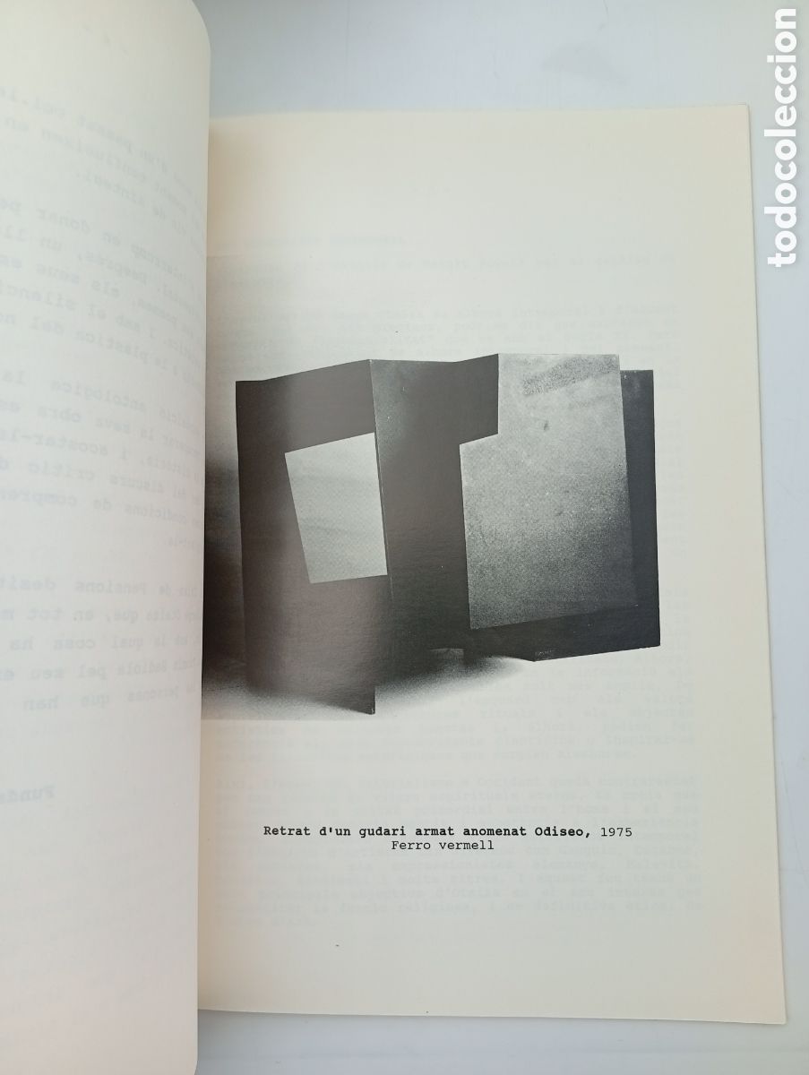 Libros de segunda mano: Dossier de prensa Oteiza Prop&ograve;sit experimental 1988 Caixa - Foto 7