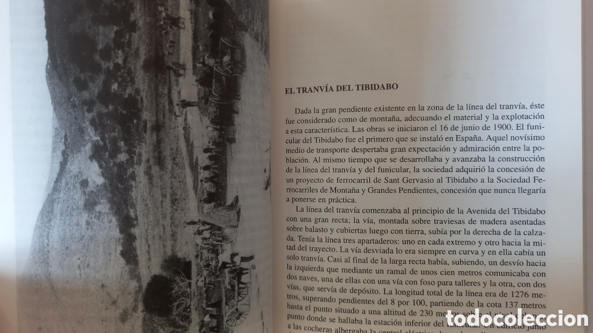 Libros de segunda mano: Libro EL TRANVIA DEL TIBIDABO. Albert Gim&eacute;nez - Foto 2