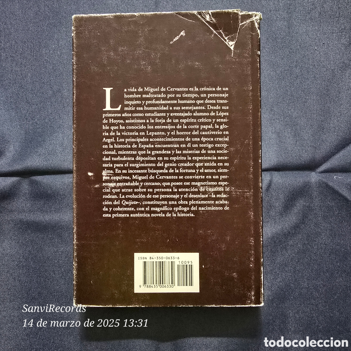 Libros de segunda mano: CERVANTES, LA NOVELA DE UN GENIO (BRUNO FRANK) (EDHASA) - Foto 2