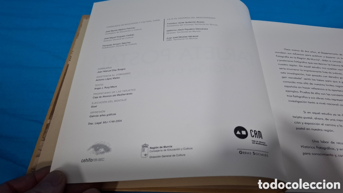 Libros de segunda mano: TARJETA POSTAL - REGI&Oacute;N DE MURCIA - Foto 3
